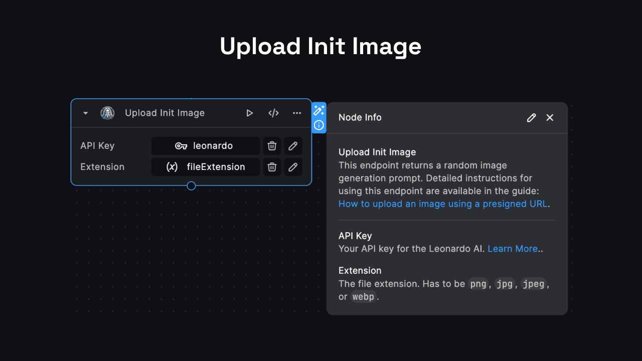 Upload Init Image