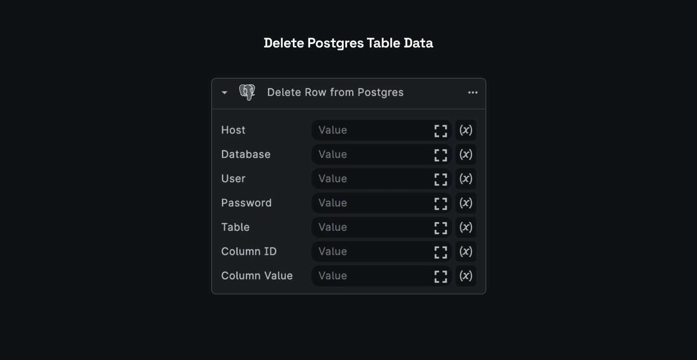 Postgres Integration